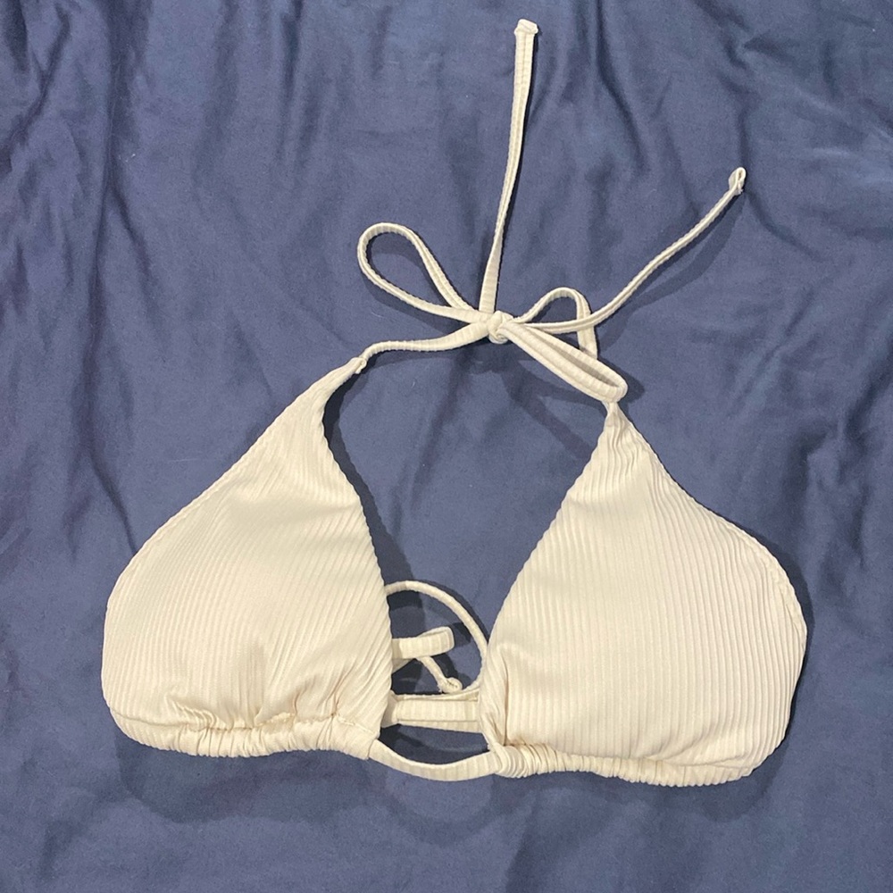Hollister string bikini top
